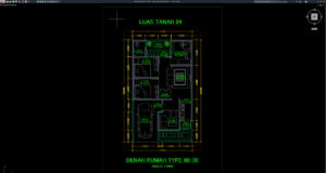 denah type 60-84 bagian 9