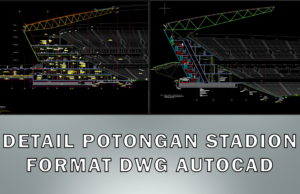 detail potongan stadion