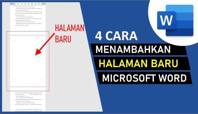 cara menambahkan halaman kosong di word cara menambahkan halaman kosong di word