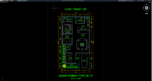 denah type 90-120 bagian 7