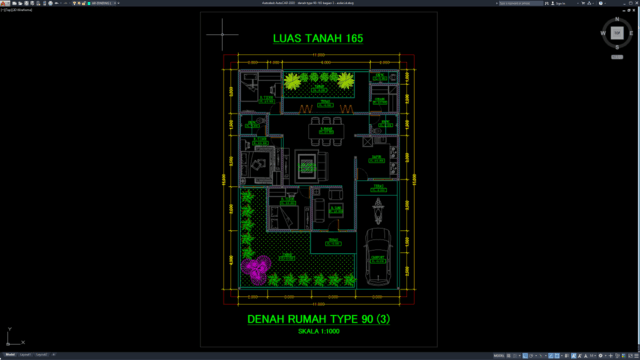 denah type 90-165 bagian 3 denah type 90-165 bagian 3