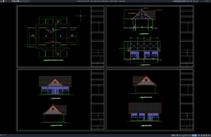 Download Desain Ruang Multimedia dan Lab Komputer Sekolah Madrasah DWG AutoCAD ruang multimedia dan lab komputer sekolah madrasah