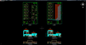 rumah dan kost 2 lantai