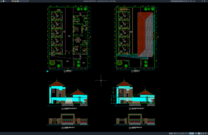 rumah dan kost 2 lantai