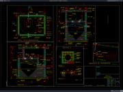 Download Gambar Desain Biodigester DWG AutoCAD biodigester