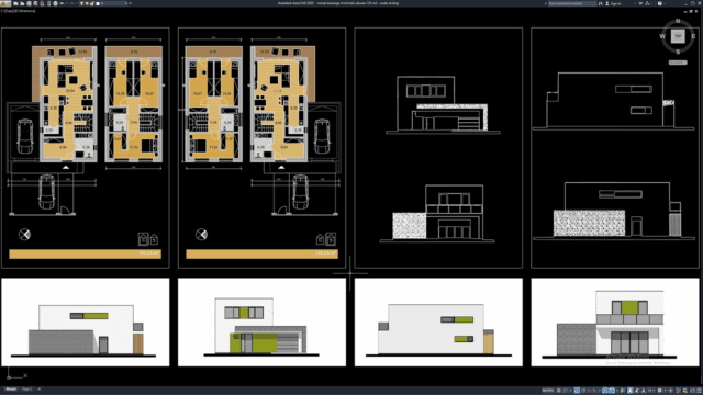 rumah minimalis 2 lantai ukuran 125 m2