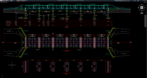 jembatan pipa untuk penyeberangan sungai
