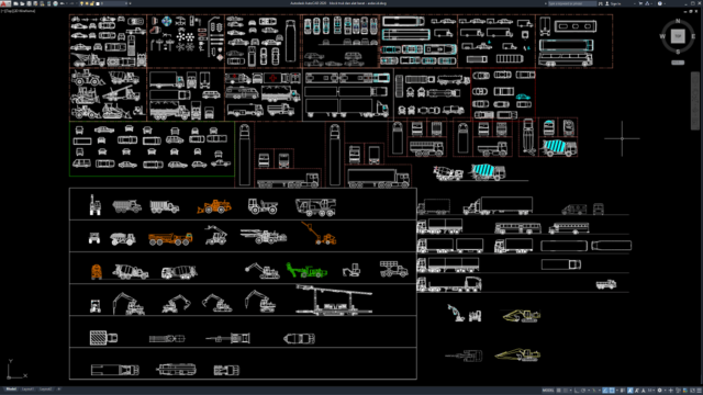block truk dan alat berat
