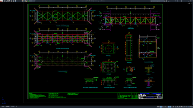 detail jembatan baja detail jembatan baja