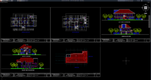 rumah 2 lantai pejabat nigeria