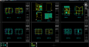 rumah estetik minimalis 2 lantai