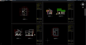 rumah minimalis modern 6m x 9m