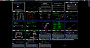 shop drawing jalan puncak pokambua wakatobi
