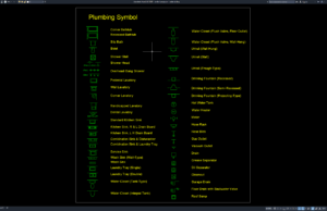 Download Simbol Perpipaan Format DWG AutoCAD simbol perpipaan