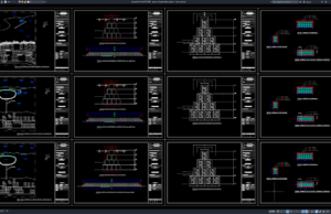 Download Desain Pemecah Gelombang Tipe 2 DWG AutoCAD pemecah gelombang tipe 2