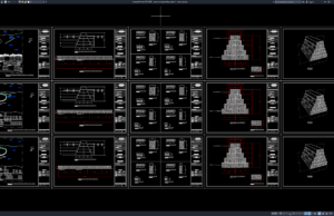 Download Desain Pemecah Gelombang Tipe 3 DWG AutoCAD pemecah gelombang tipe 3