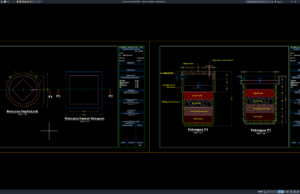 Download Desain Standar Septictank DWG AutoCAD standar septictank