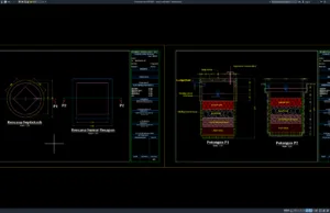 Download Desain Standar Septictank DWG AutoCAD standar septictank