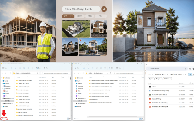 250+ desain rumah kekinian