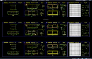 Download Desain Box Culvert Tipe Double 9×6 9×5 9×4 DWG AutoCAD box culvert tipe double 9x6 9x5 9x4