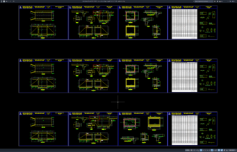 Download Desain Box Culvert Tipe Single 7×6 7×5 7×4 DWG AutoCAD box culvert tipe single 7x6 7x5 7x4