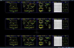 Download Desain Box Culvert Tipe Single 8×6 8×5 8×4 DWG AutoCAD box culvert tipe single 8x6 8x5 8x4