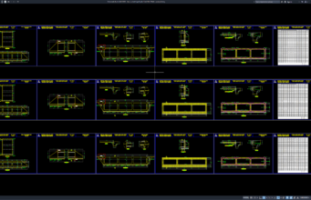 Download Desain Box Culvert Tipe Triple 10×6 10×5 10×4 DWG AutoCAD box culvert tipe triple 10x6 10x5 10x4
