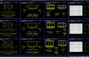 Download Desain Box Culvert Tipe Triple 2×2 2×3 2×4 DWG AutoCAD box culvert tipe triple 2x2 2x3 2x4