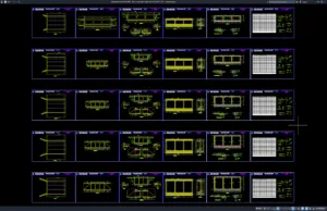 Download Desain Box Culvert Tipe Triple 4×2 4×3 4×4 4×5 4×6 DWG AutoCAD box culvert tipe triple 4x2 4x3 4x4 4x5 4x6