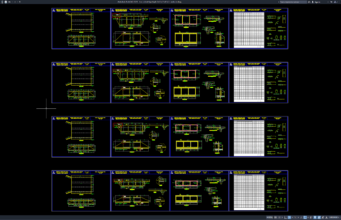 Download Desain Box Culvert Tipe Triple 5×6 5×5 5×4 5×3 DWG AutoCAD box culvert tipe triple 5x6 5x5 5x4 5x3