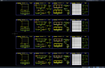 Download Desain Box Culvert Tipe Triple 6×6 6×5 6×4 6×3 DWG AutoCAD box culvert tipe triple 6x6 6x5 6x4 6x3