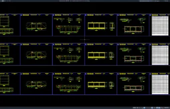 Download Desain Box Culvert Tipe Triple 7×6 7×5 7×4 DWG AutoCAD box culvert tipe triple 7x6 7x5 7x4