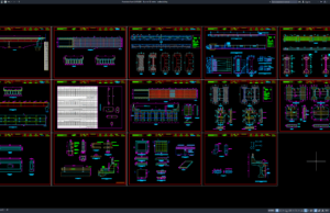 Download Gambar Fly Over 50 Meter DWG AutoCAD fly over 50 meter