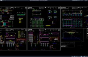 Download Gambar Jembatan Balok T Bentang 12 Meter DWG AutoCAD jembatan balok T bentang 12 meter