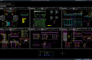Download Gambar Jembatan Balok T Bentang 15 Meter DWG AutoCAD jembatan balok T bentang 15 meter