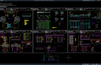Download Gambar Jembatan Balok T Bentang 15 Meter DWG AutoCAD jembatan balok T bentang 15 meter