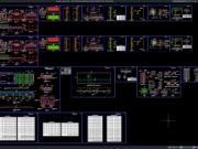 Download Desain Jembatan I-Girder Baja Komposit Bentang 30 Meter DWG AutoCAD jembatan i-girder baja komposit bentang 30 meter