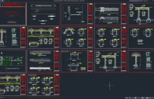 Download Desain Jembatan Titian Kasuari Kaledupa Wakatobi DWG AutoCAD jembatan titian kasuari kaledupa wakatobi