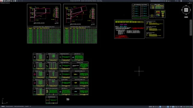 standard cad dan detail baja indonesia