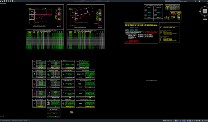 standard cad dan detail baja indonesia