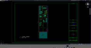 denah ruko 7x30 m (2 lantai)