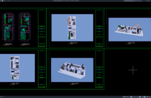 Download Denah Rumah 4×13 Meter (2 Lantai) DWG AutoCAD denah rumah 4x13 m (2 lantai)