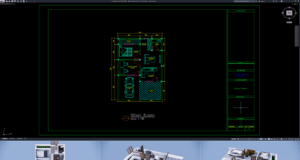 denah rumah 6x10 m (1 lantai)