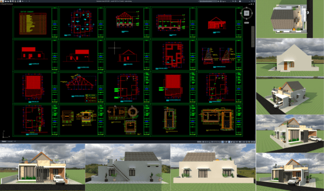 rumah 10x13 m (1 lantai)