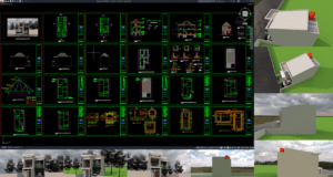 rumah 6x12 m (2 lantai)