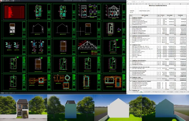 rumah 6x12 m (lantai 2) rumah 6x12 m (lantai 2)