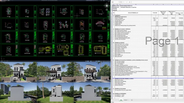 rumah 6x14 meter (2 lantai) rumah 6x14 meter (2 lantai)