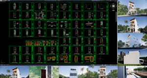 rumah 6x20 m (3 lantai)