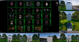 rumah 6x8,5 m (2 lantai)