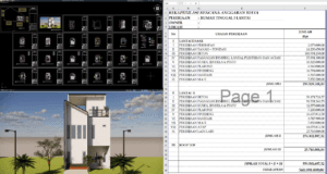 rumah 6x9 m (3 lantai)